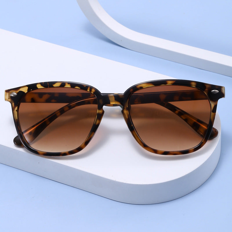 Damen zeitgenössische Sonnenbrille mit elegantem Schilddesign Brehn