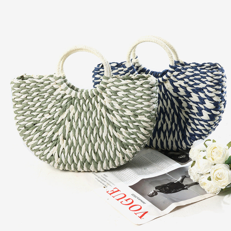 Damen Handtasche mit innovativem, geflochtenem Design Brehn