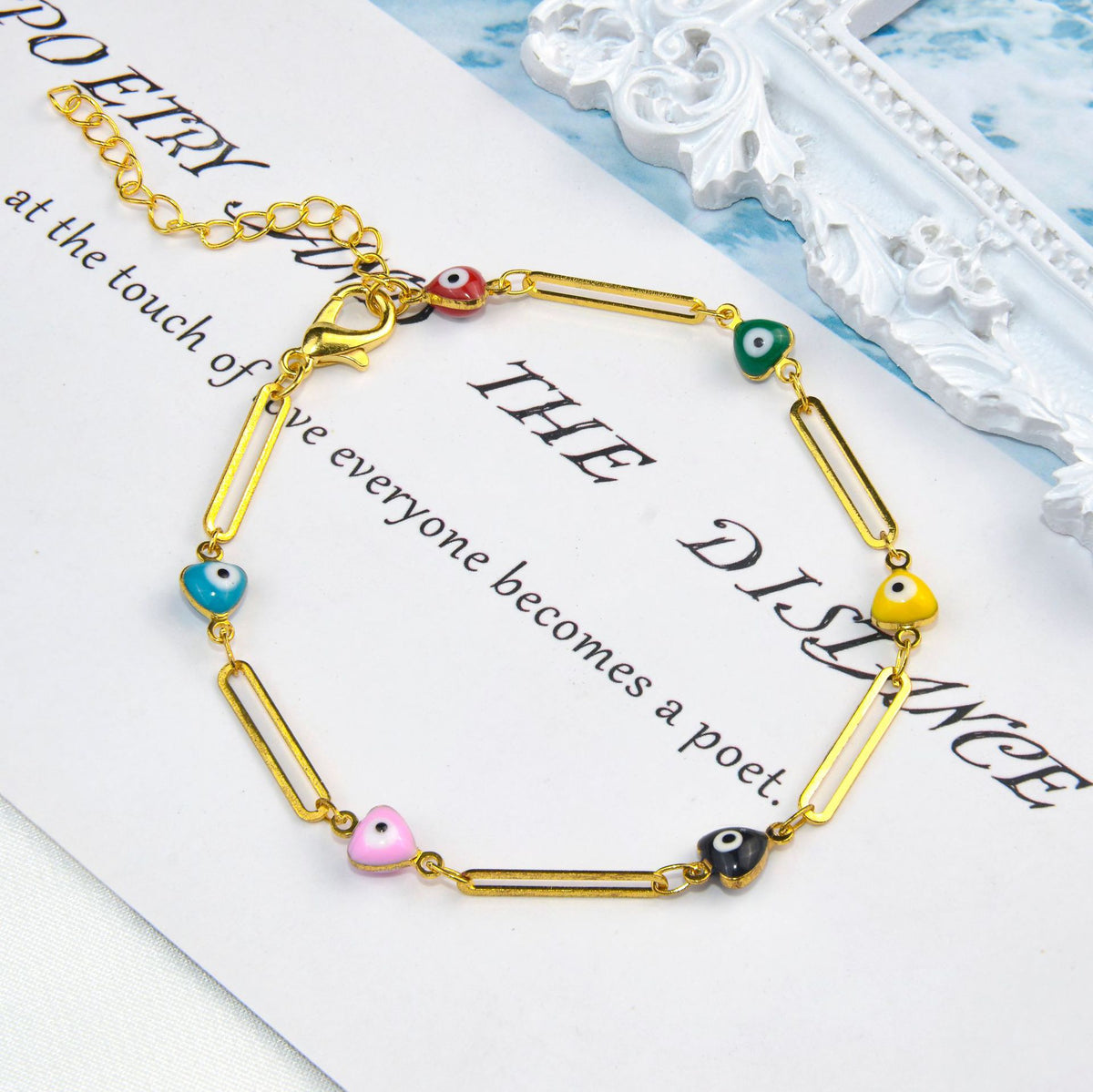 Künstlerisches Eye Charm Armband Brehn