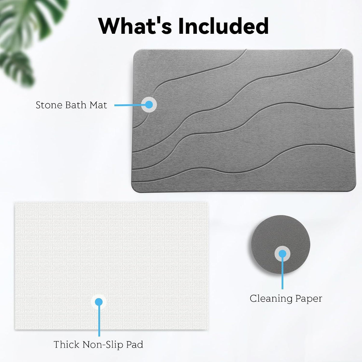 Memory-Foam Badezimmermatte