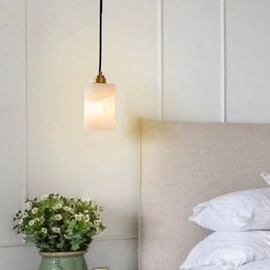 Moderne Alabaster Pendelleuchte