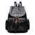 Modischer Leder Rucksack