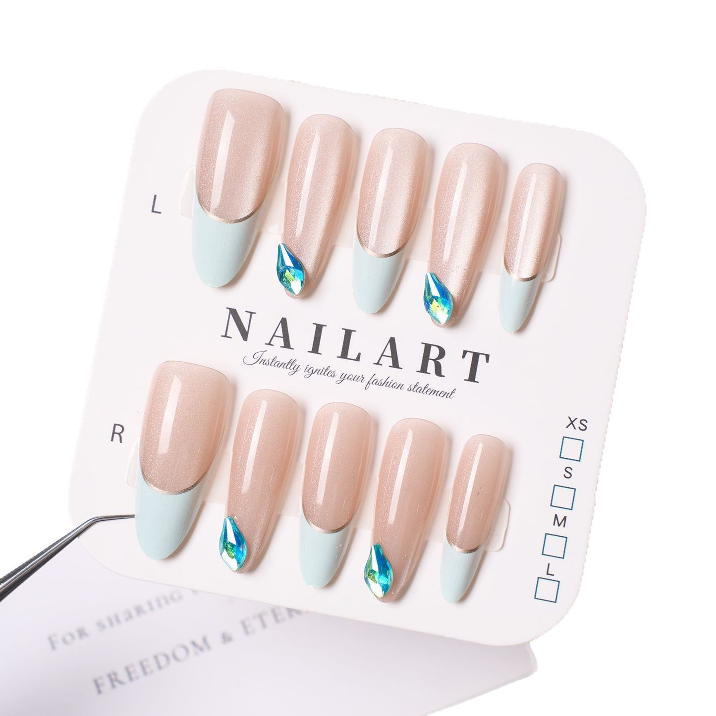 Dekorativer Fashion-Nagel-Set Brehn
