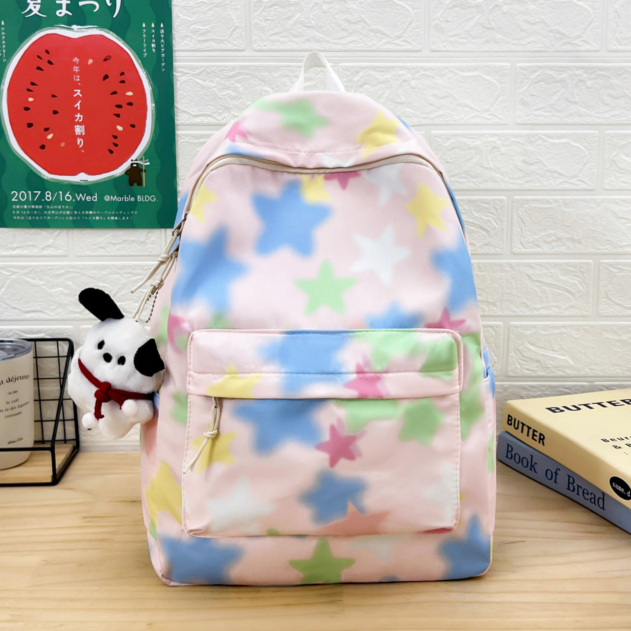 Fun Star-Muster Rucksack