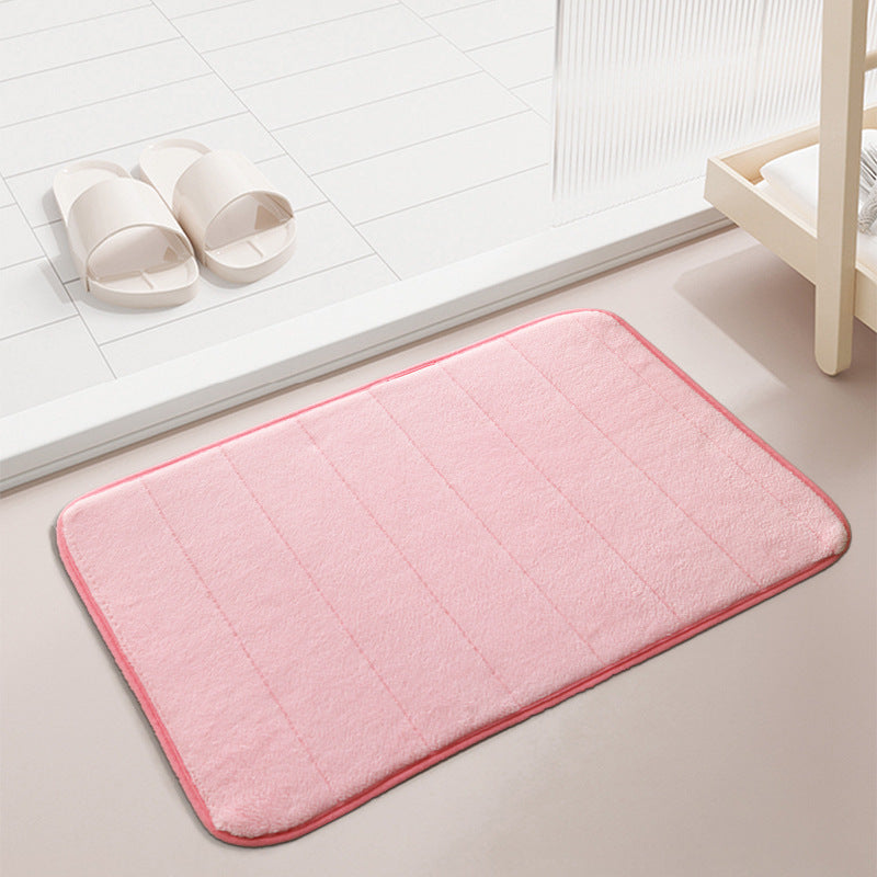 Weicher Plush-Badezimmerteppich Brehn