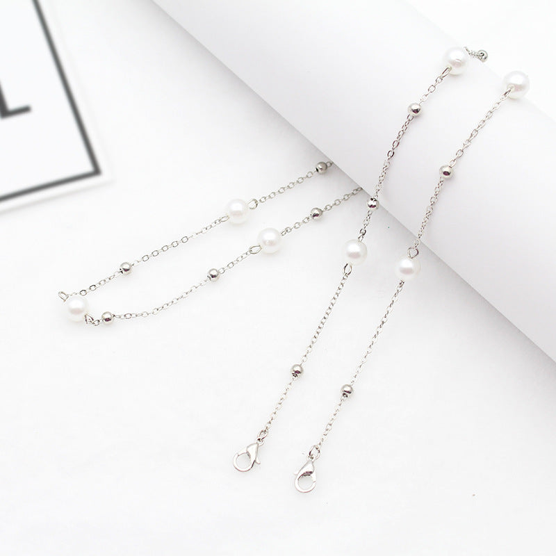 Elegante perlenverknüpfte Brillenketten Brehn