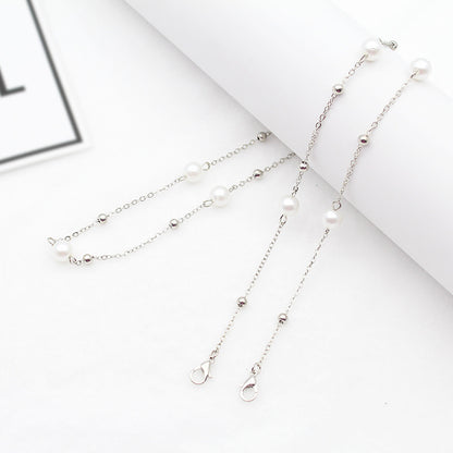 Elegante perlenverknüpfte Brillenketten Brehn