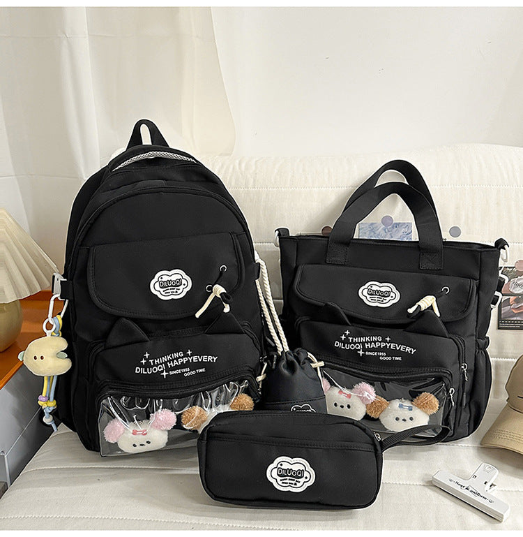Multi-Funktions-Schulrucksack und Tragetaschen-Bündel Brehn