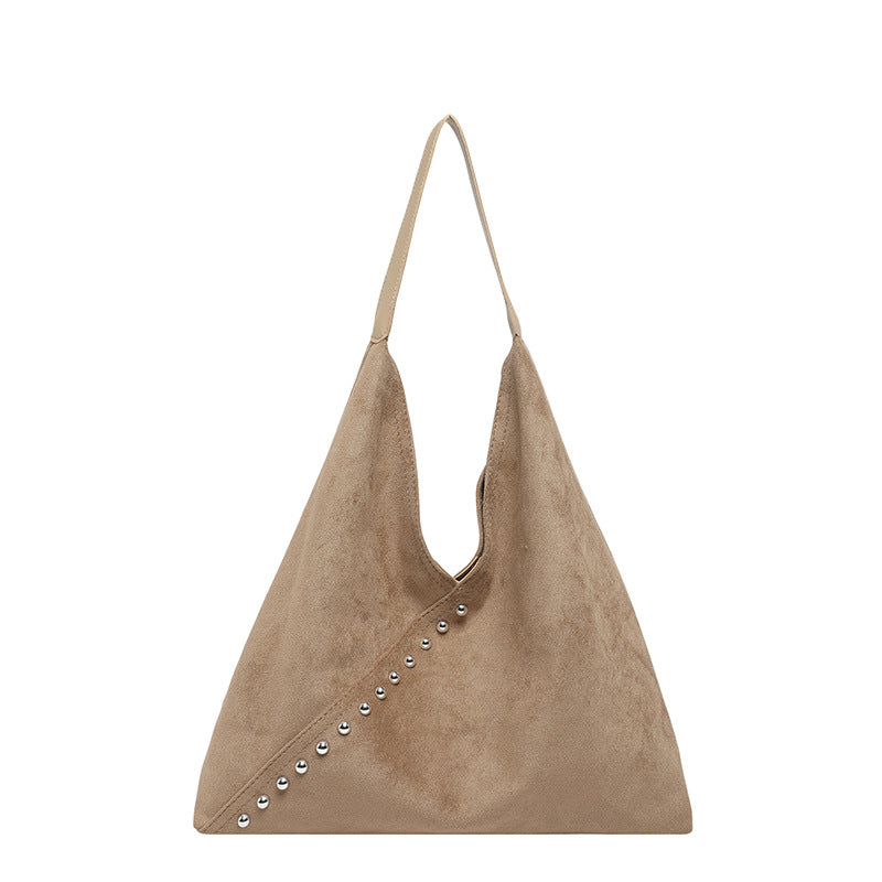 WoUnique Textured Suede Hobo Tasche Brehn