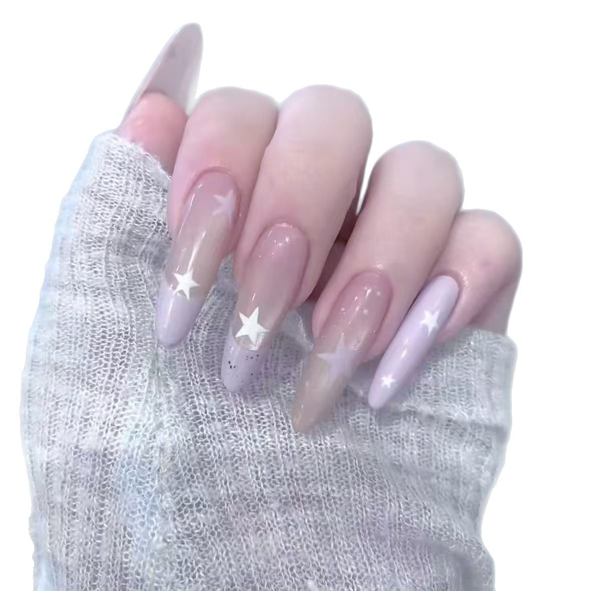 Glamouröse Press-On Nagelkunst Brehn