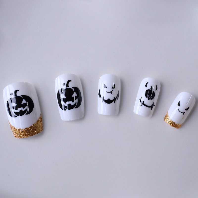 Halloween-Themen Dekorative Nagelverzierungen Brehn