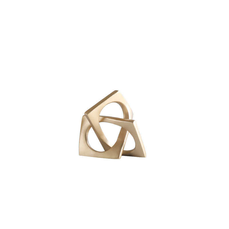 Abstrakte geometrische Skulptur