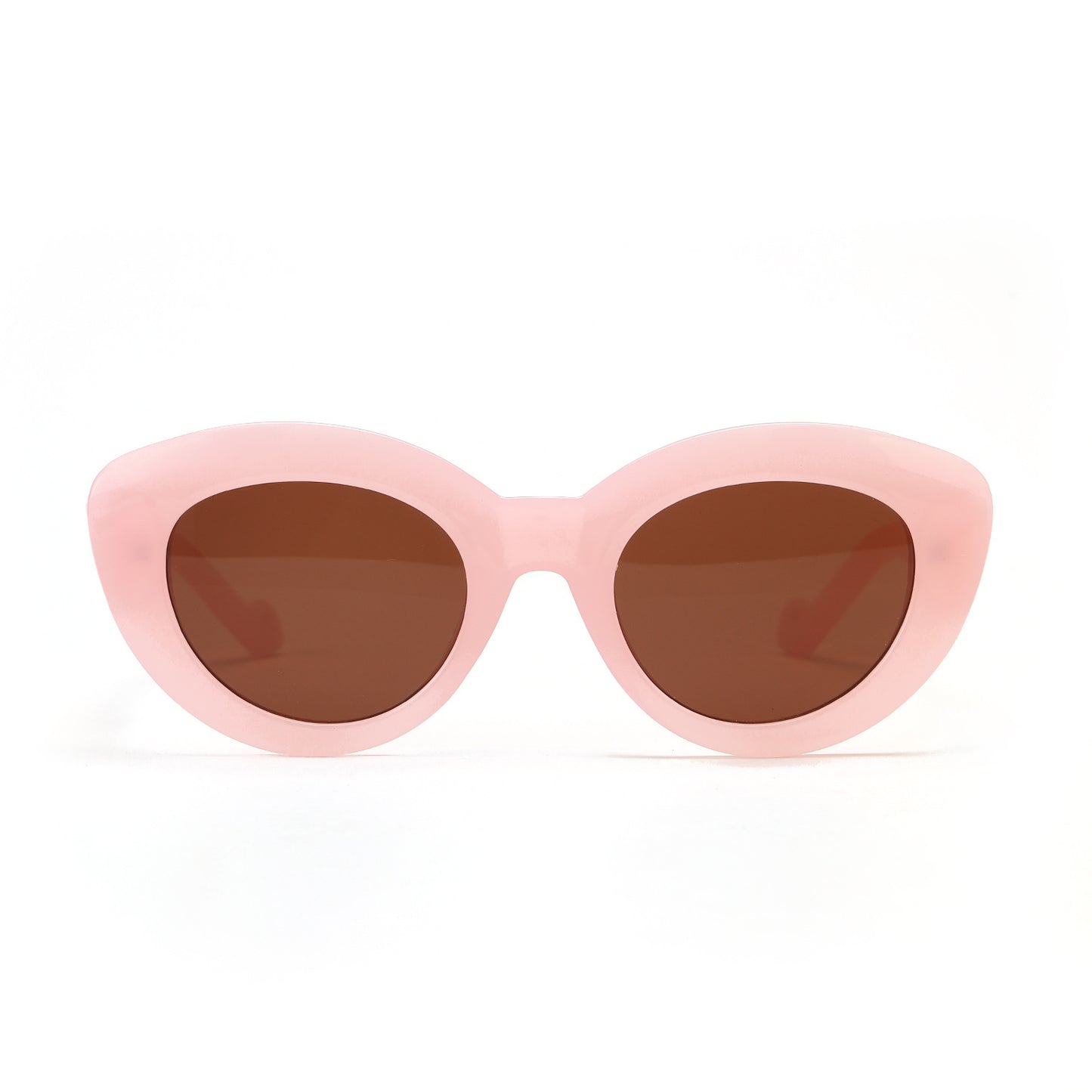 Damen Cat-Eye Sonnenbrille mit modischem Kunststoffrahmen Brehn