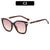 Klassischer Stil Stilvolle Übergroße Katzenaugen Sonnenbrille