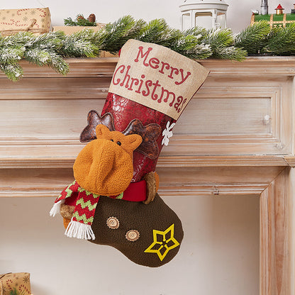 Festlicher Weihnachtsstrumpf Brehn