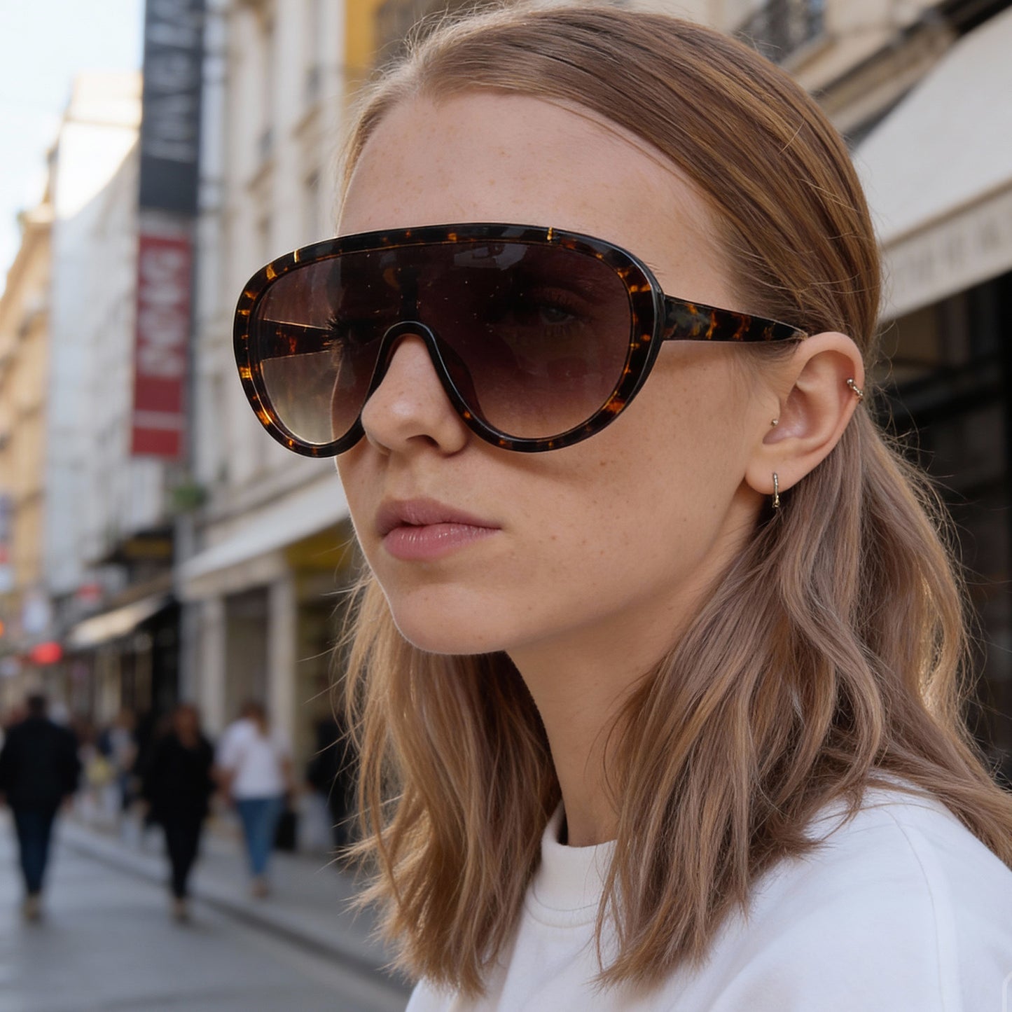 Damen modische Sonnenbrille Brehn