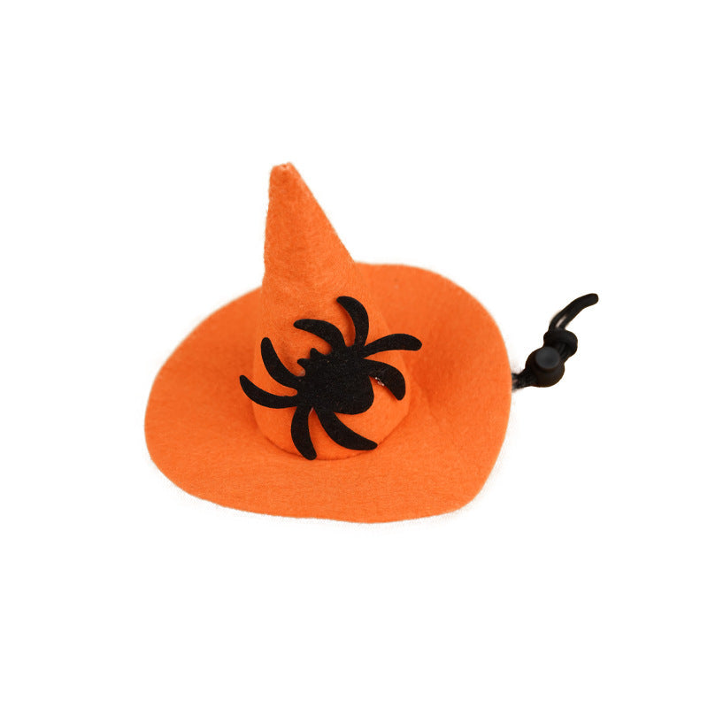 Halloween-Haube mit Fledermaus-Applikation