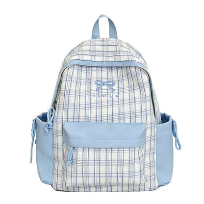 Karo-Muster Rucksack Brehn