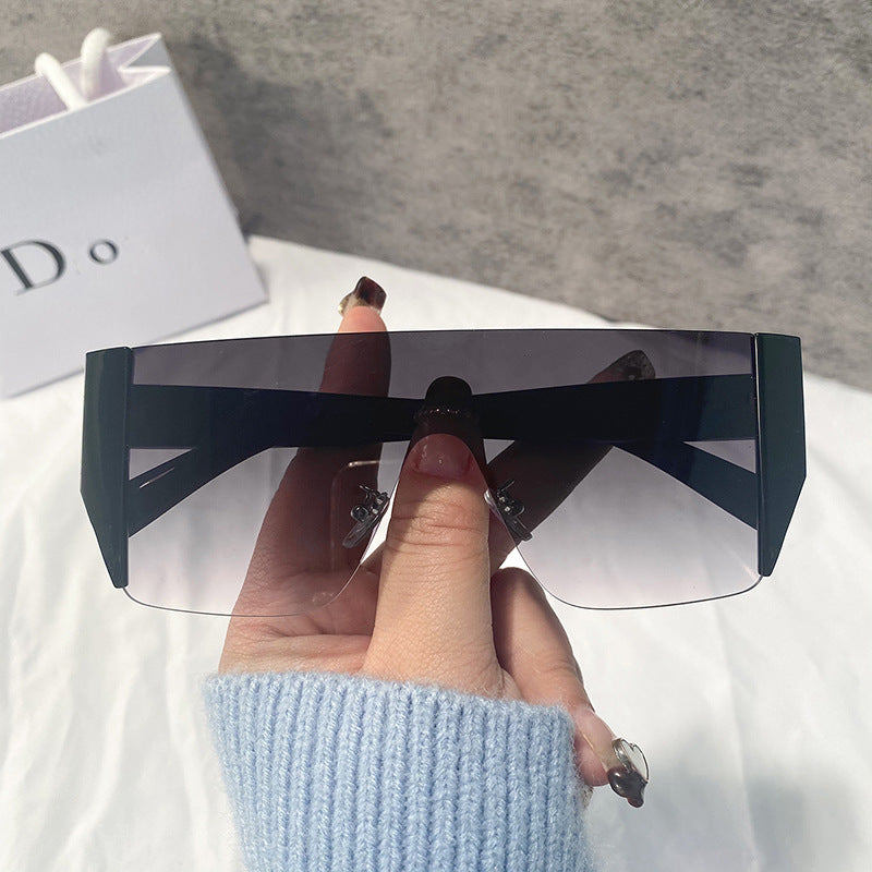 Damen Sportliche Shield Sonnenbrille Brehn