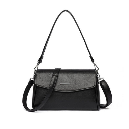 ELEGANTE STRUKTURIERTE SCHULTERTASCHE