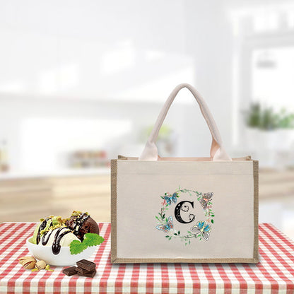 Geräumige Jutetasche mit Verstärkten Griffen Brehn
