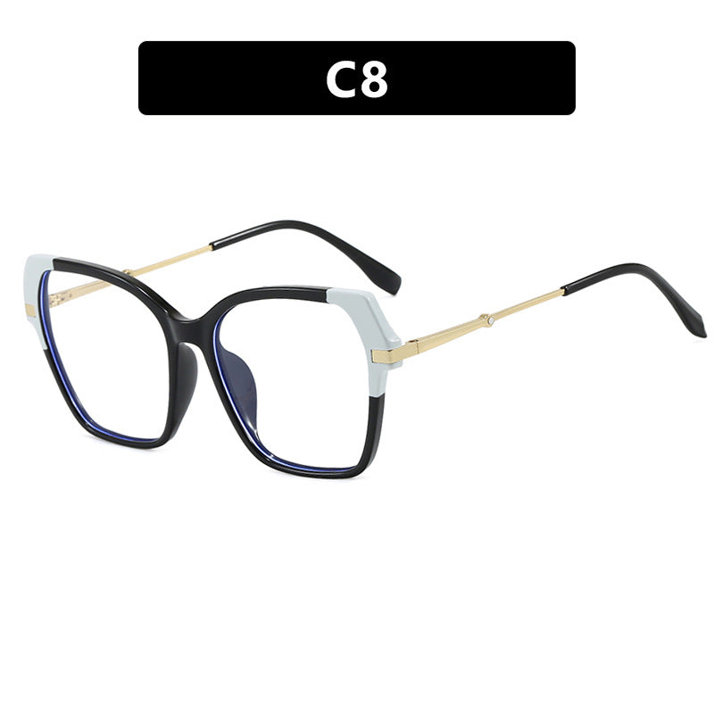 Damen quadratische Sonnenbrille mit elegantem Metallrahmen und schützendem UV-Filter Brehn