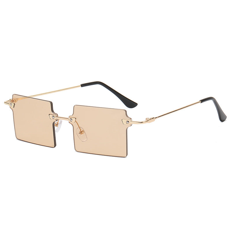 Damen modische oversized Sonnenbrille mit rechteckigem Design Brehn