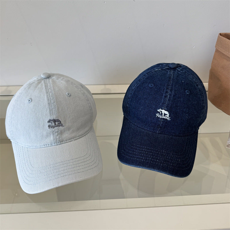 Damen Classic Denim Baseball Cap Brehn