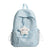 Sternmuster-Plüsch-Rucksack Brehn