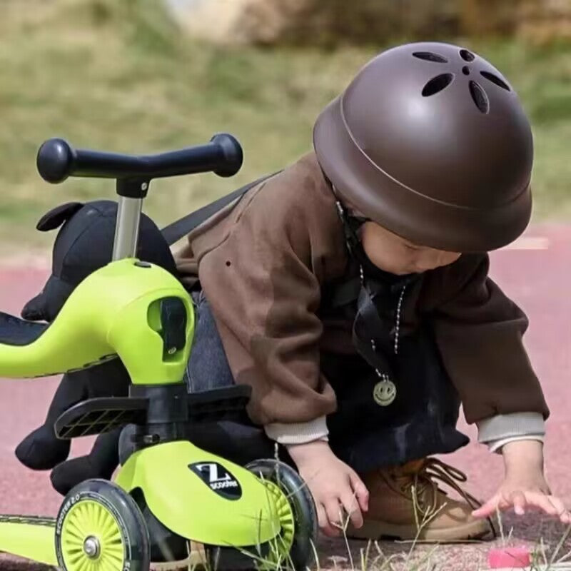 Kinder-Schutzhelm im Punkt-Design Brehn