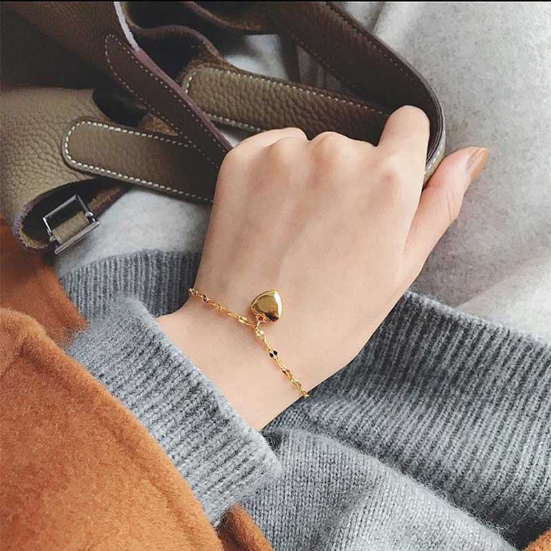 Herzförmiges Charm-Armband Brehn