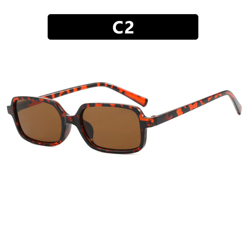 Damen quadratische Sonnenbrille mit einzigartigem, extravaganten Design und UV-Schutz Brehn