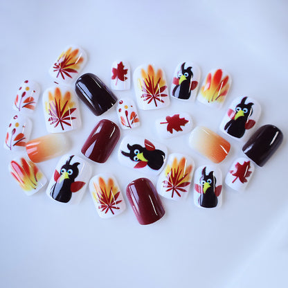 Festliches Thanksgiving Nagelkunst-Kit Brehn