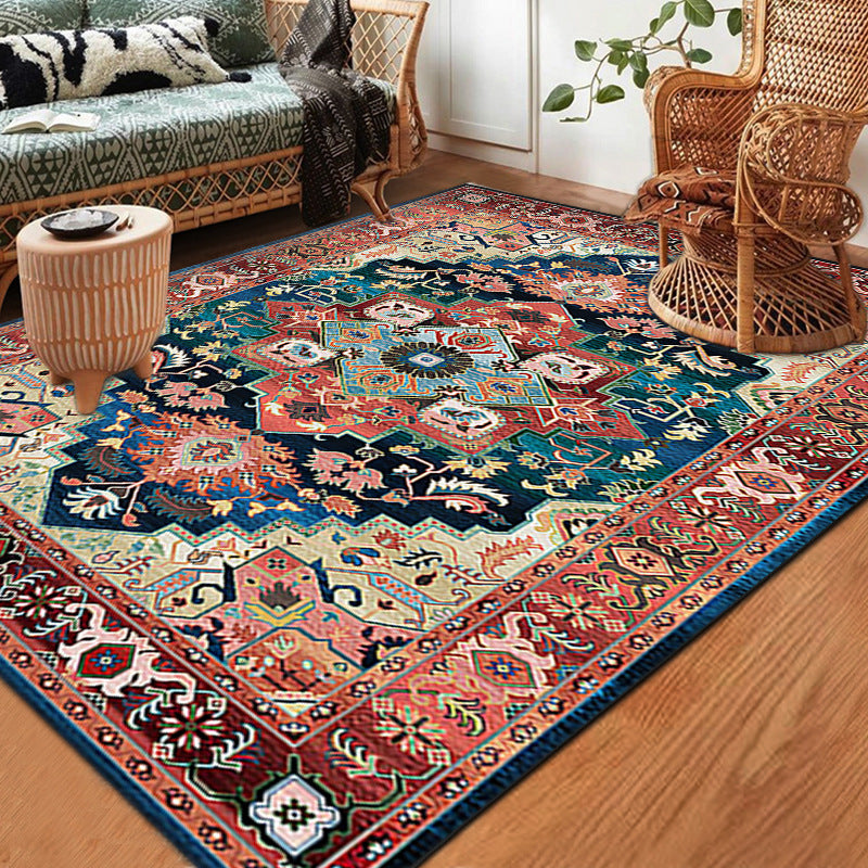 Modern Vintage-inspirierter dekorativer Teppich