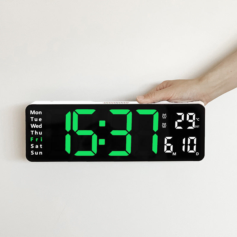 Digitale Wanduhr Brehn