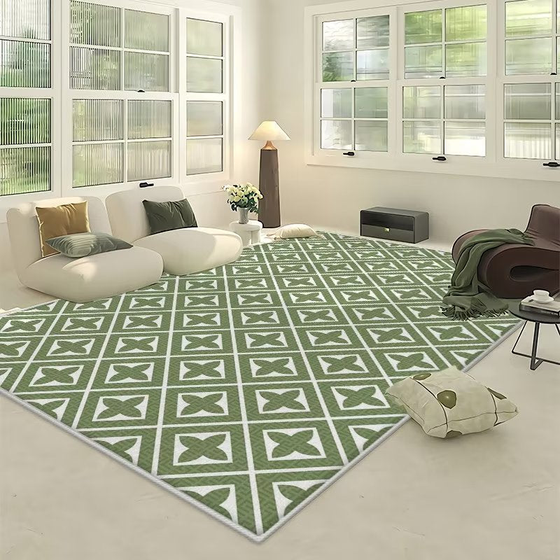 Geometrisches Muster Teppich Brehn