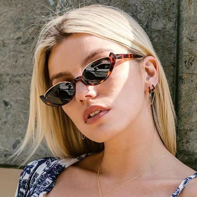 Damen Cat-Eye Sonnenbrille mit dezentem Rahmen und polarisierten Gläsern Brehn