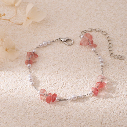 Chic Perlen- und Edelsteinarmband Brehn
