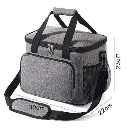 Damen Isolierte Kühltasche mit zwei getrennten Fächern Brehn