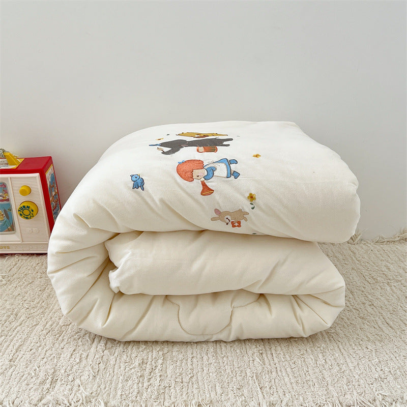Unisex Kuscheldecke mit einem fröhlichen Tiermotiv Brehn