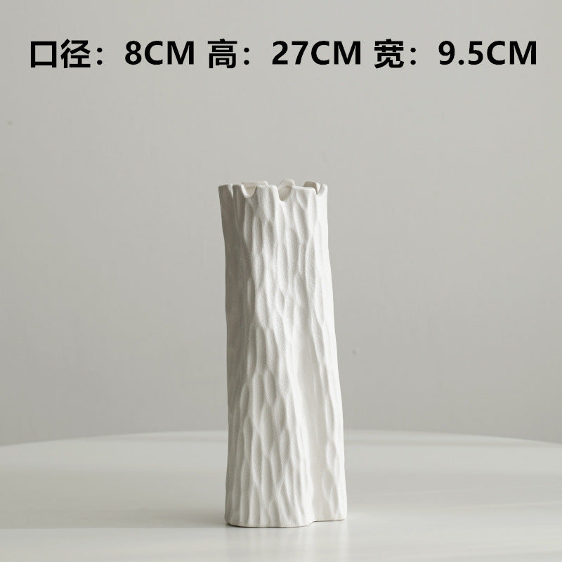 Dekorative Keramische Blumenfigur