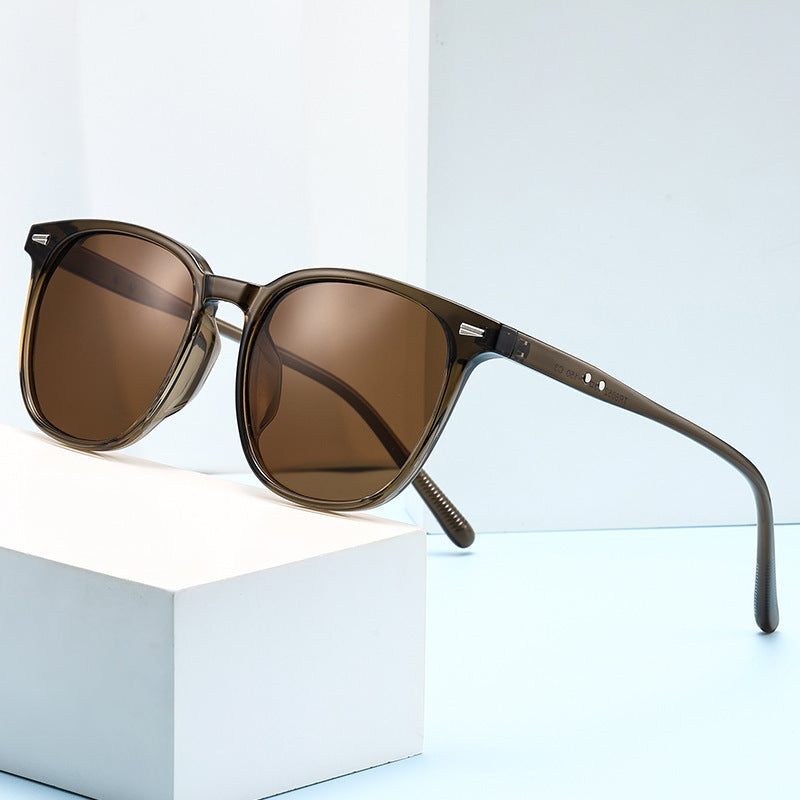 Premium Übergroße Quadratische Sonnenbrille Brehn