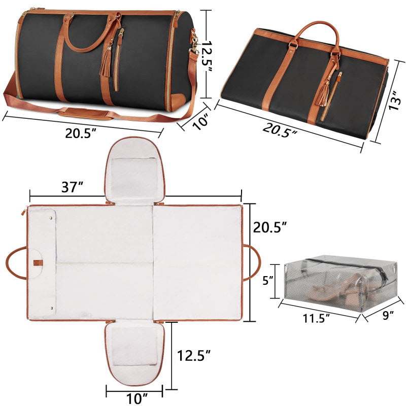Elegante Reisetasche mit Vielseitigem Aufbewahrungssystem Brehn