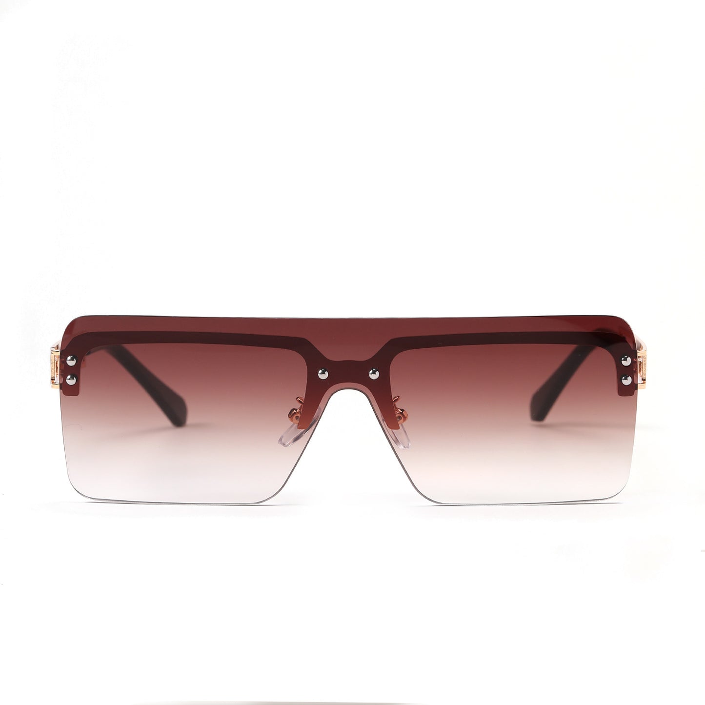 Damen oversized Sonnenbrille mit modernem geometrischem Design Brehn