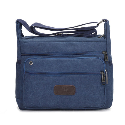 Vielseitige Canvas Messenger Bag