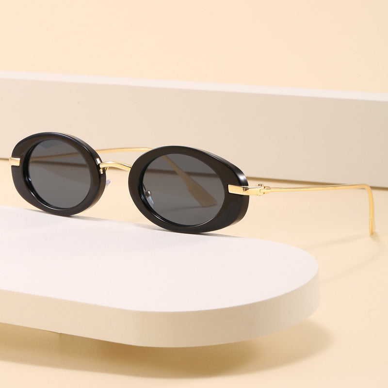 Modische Brille mit Ovalem Rahmen Brehn