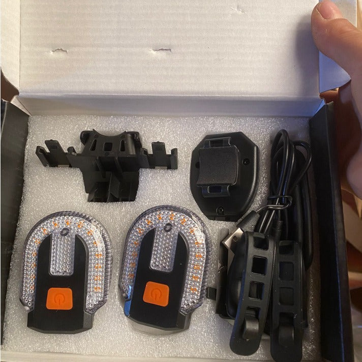 Wiederaufladbares Fahrrad-Sicherheitslicht-Set Brehn