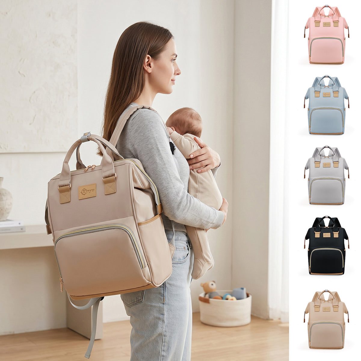 Multifunktionaler ergonomischer Rucksack Brehn