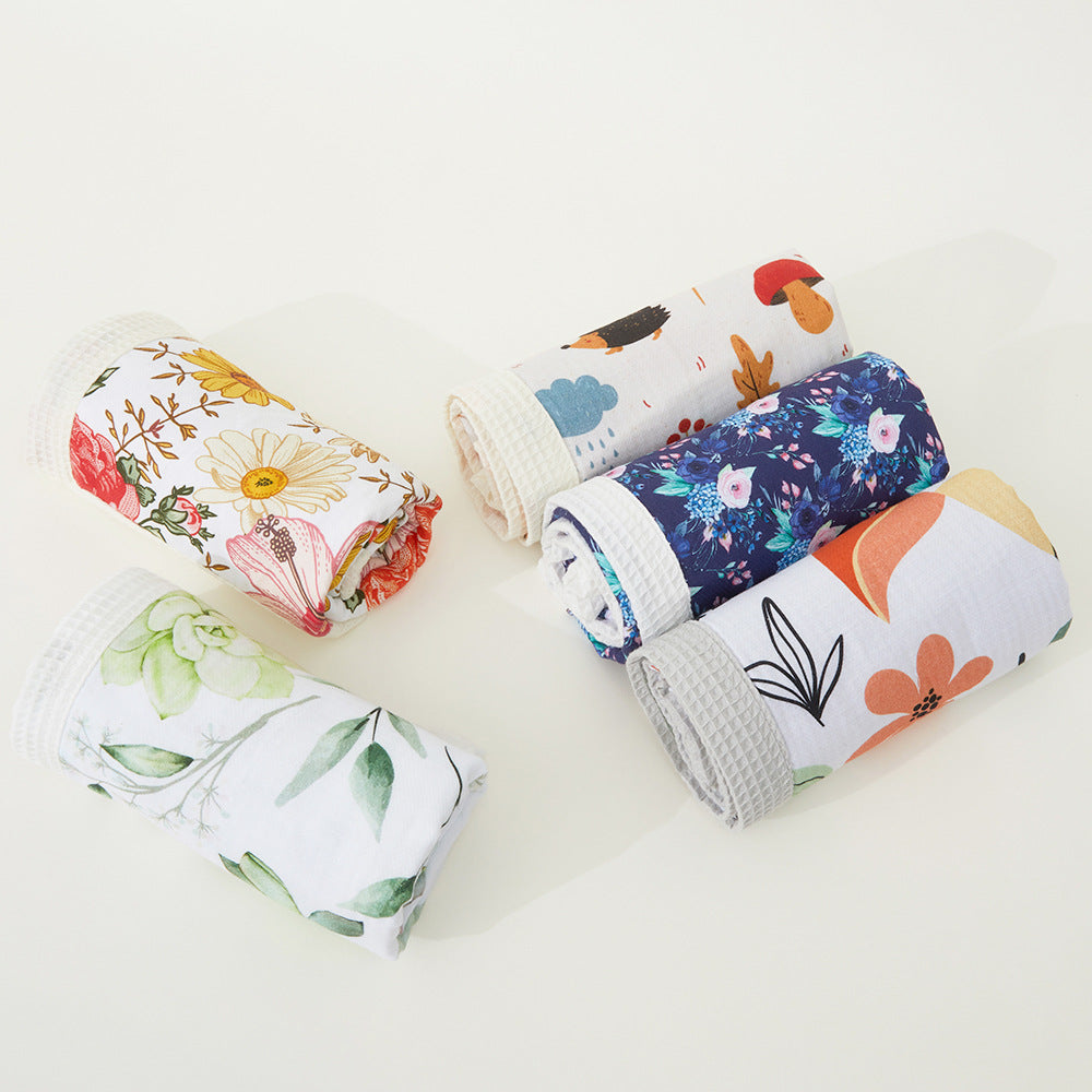 Blumenmuster Babydecke Brehn