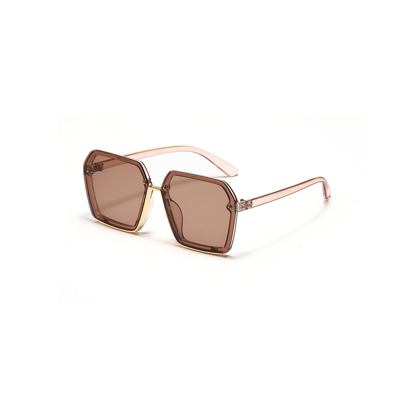Damen kreative oversized Sonnenbrille mit einzigartiger Geometrie Brehn